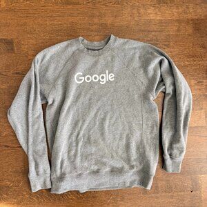 Gray Google Sweater XS